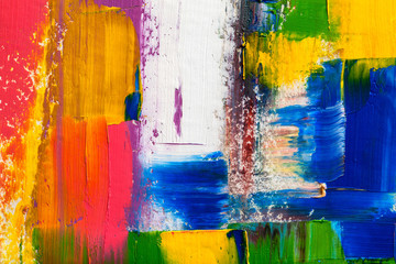 Abstract paintings. Hand drawn oil painting. Color texture.