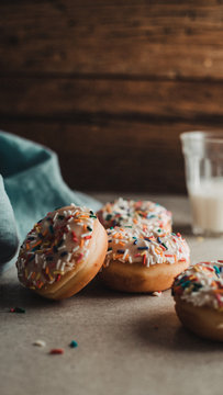 Colorful donuts