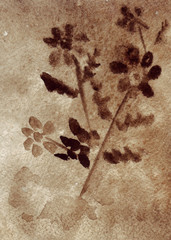 Abstraction background.Hand drawn watercolor illustration.