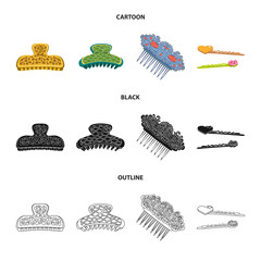 Vector design of beauty and fashion icon. Collection of beauty and female vector icon for stock.