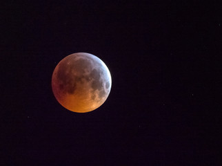 Obraz na płótnie Canvas Lunar Eclipse