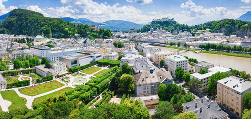Fototapeta premium salzburg city austria
