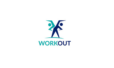 Work out logo
