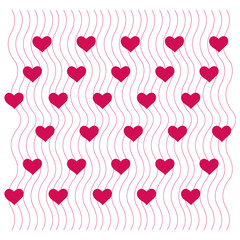 Heart pattern. background look sweet and beautiful for lovers or valentine theme.