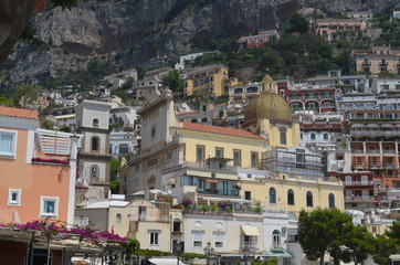 Fototapeta na wymiar view of Positano