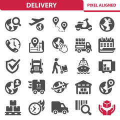 Delivery Icons