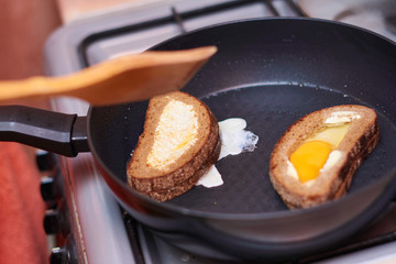 french toast with eggs