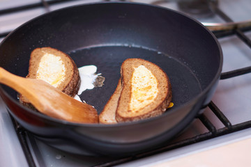 french toast with eggs