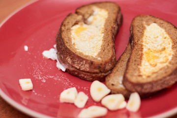 french toast with eggs