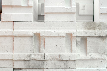 white brick wall of a house