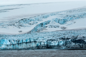 Glacier in Ant&aacute;rtica, South Shetland