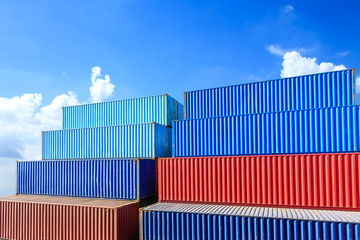 Industrial Container yard for Logistic Import Export business