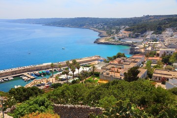 Fototapeta premium Castro town, Salento