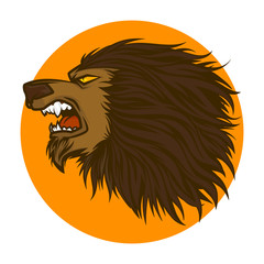 ware wolf head illustration