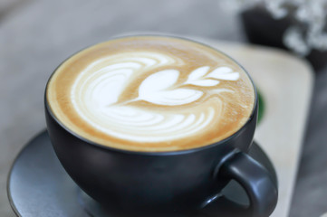 hot coffee or hot cappuccino