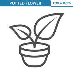 Potted Flower Icon