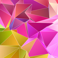 triangular  background