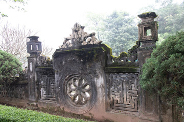 Plakat Hoa Lu, ancient capital of Vietnam.world heritage