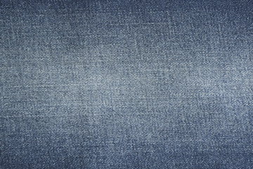 Texture of blue gray jeans with white scuff in the center