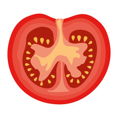 fresh tomato half icon