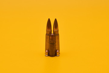 Fototapeta premium An arsenal of various bullet ammunition