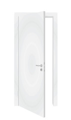 Open door. vector illustration