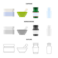 Vector design of retail and healthcare icon. Set of retail and wellness vector icon for stock.