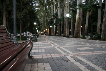 oldest Park of the city of Ganja, Azerbaijan