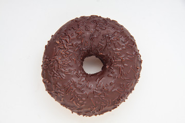 chocolate covered donuts