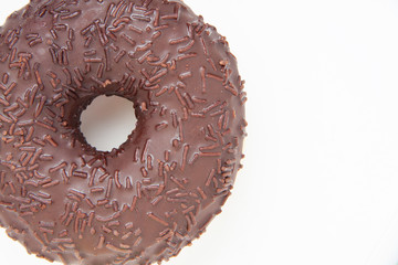 chocolate covered donuts