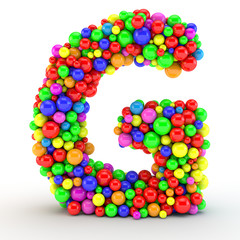 Colorfull letter G