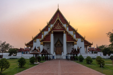 Ancient Temple in Ayudhya