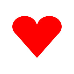 Heart icon vector. Heart vector icon. Like icon vector