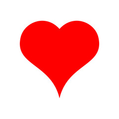 Heart icon vector. Heart vector icon. Like icon vector