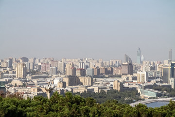 Obraz premium panorama of Baku city
