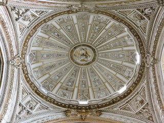 Obraz premium Cúpula interior Catedral de Córdoba