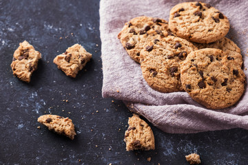 Chocolate chip cookies.
