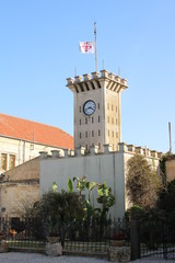 Mount Tabor in the Lower Galilee region of Northern Israel, Jezreel Valley, Afula, Tiberias,...