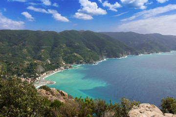 Fototapeta premium Italian coast, Cinque Terre, Liguria