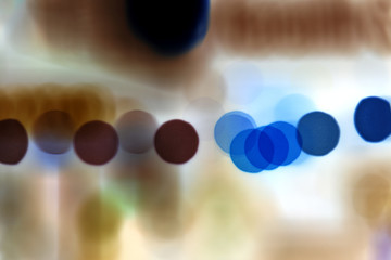abstract background with lights