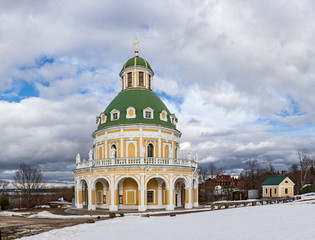 Church of the Nativity of the virgin in the village Podmoklovo (Serpukhov district, Moscow region)