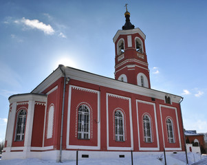 Ancient Orthodox Church in Moscow, Russia