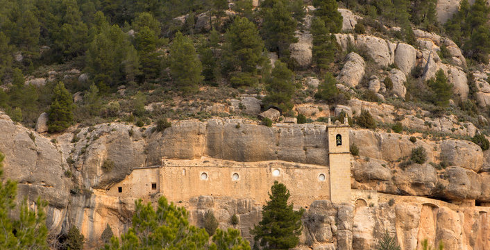The sanctuary of Mare de Deu de Balma in Zorita