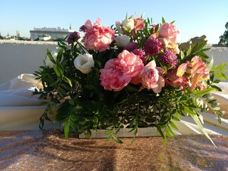 Decoración floral naturaleza