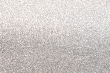 silver glitter abstract background
