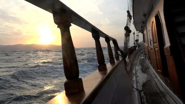 Cruising in the Cyclades in Greece