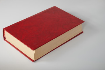 book on white background