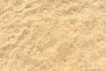 Fototapeta na wymiar Top view sand background and texture on the beach.