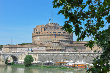 Die Engelsburg in Rom