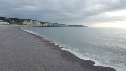 mer galets plage 
